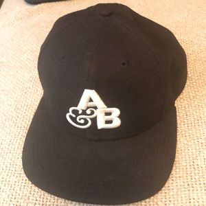 New Era black hat.    music unites us all